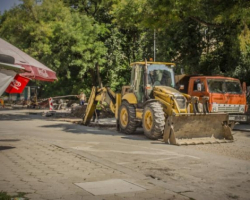 Подмяна водопровода на улица Съзаклятие. Улица Съзаклятие