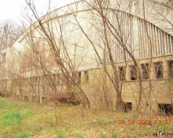 Фасада на летния театър. Фасада