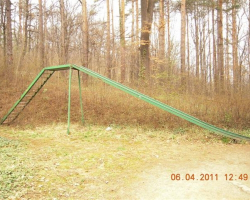 Пързалката в парк Баждар Пързалка