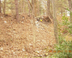 Импровизирано сметище в близост до къщичката Боклуци в близост до къщичката