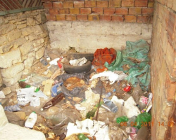 Едно от помещенията на къщата. Първо помещение